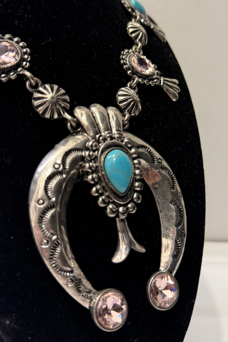 Collar Ranchera Plateada