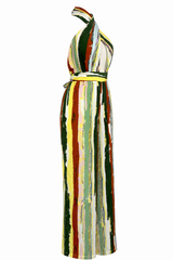 Romper con Moño Estampado de Colores