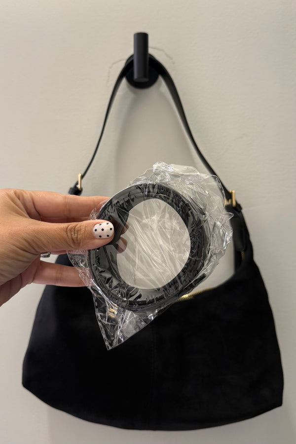 Bolsa Baggi Velvet Negro