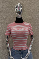 Blusa Dupe Christian Dior Rosa