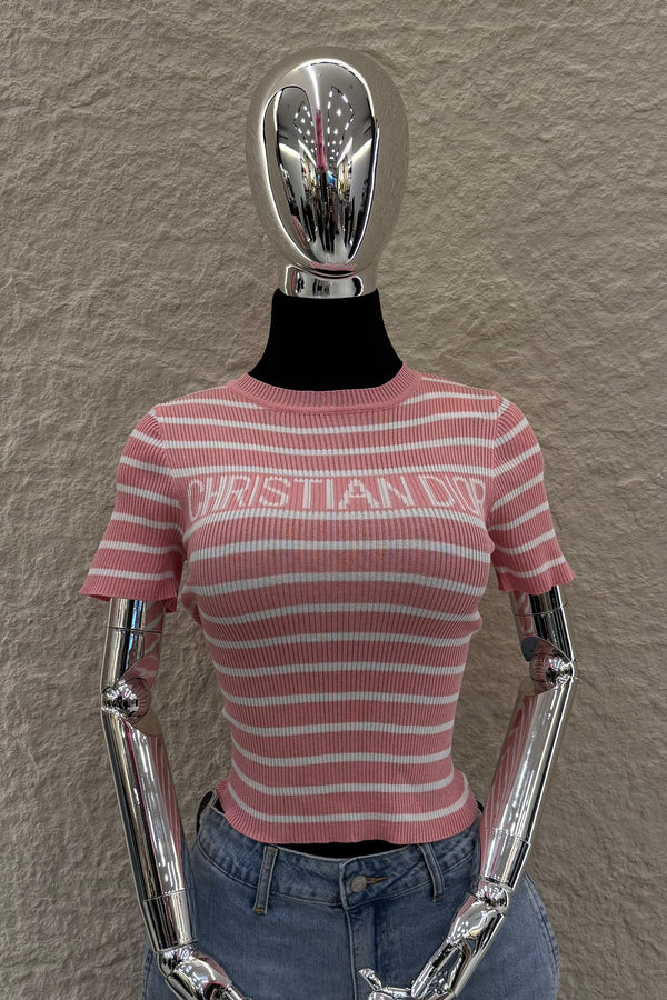 Blusa Dupe Christian Dior Rosa