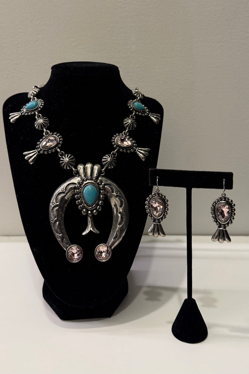 Collar Ranchera Plateada