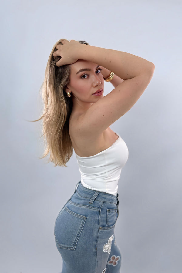 Pantiblusa Strapple Blanco