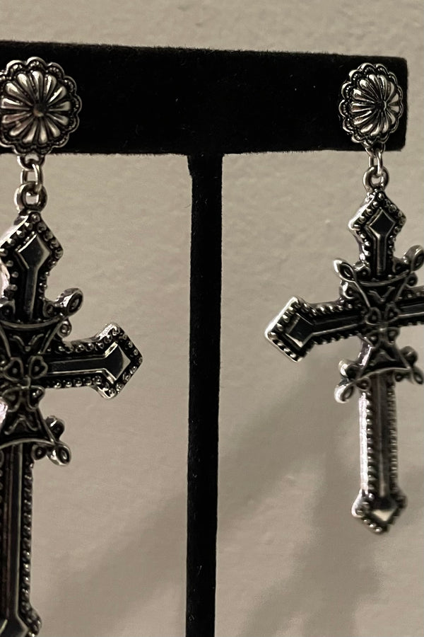 Aretes Cowboy Cross