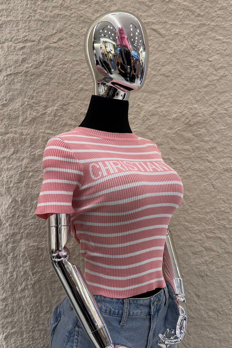 Blusa Dupe Christian Dior Rosa