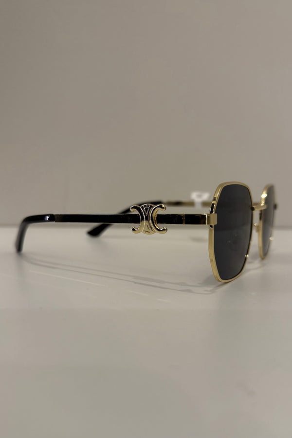 Lente Dupe Celine Metal Cuadrado
