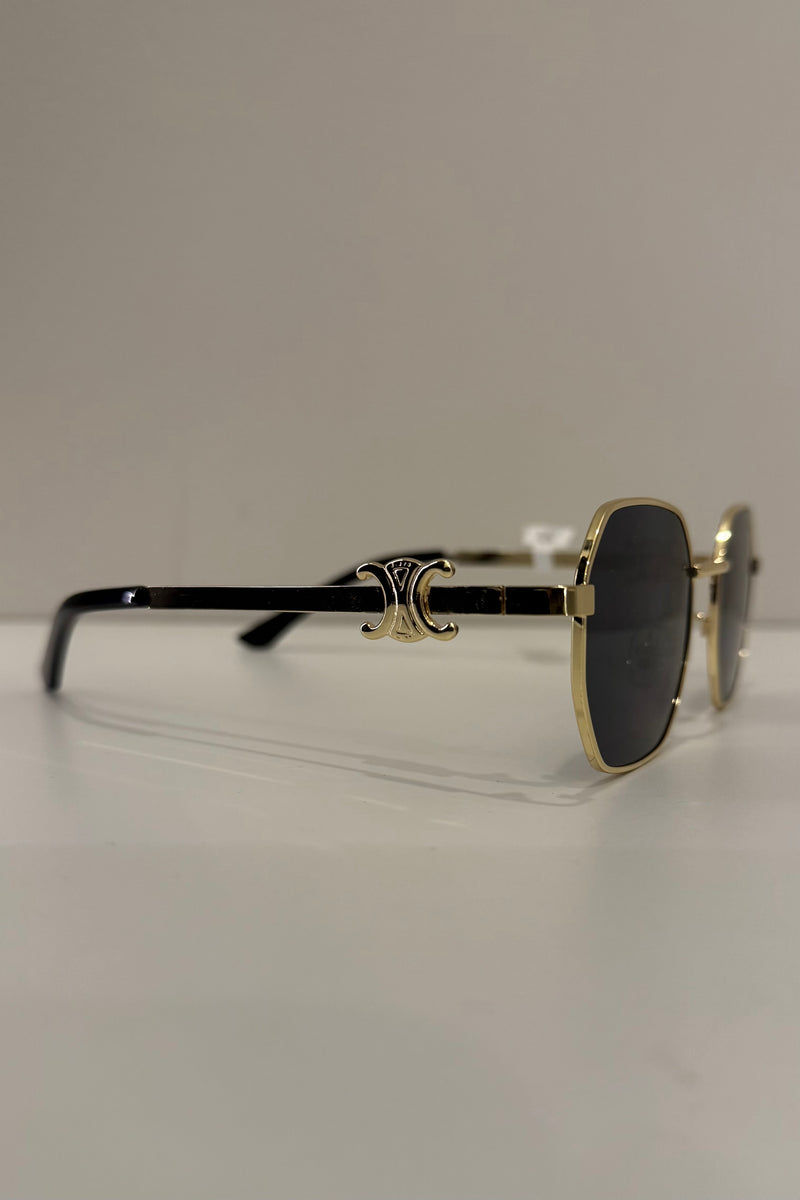 Lente Dupe Celine Metal Cuadrado