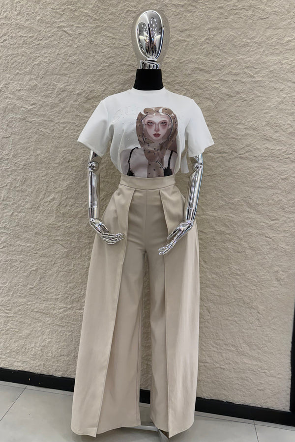 Pantalon Olgado Beige