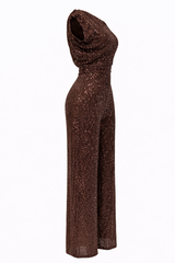 Romper Lentejuela Cafe