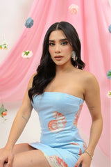 Vestido Sea Lentejuela Azul