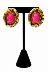 Aretes Golden Stone