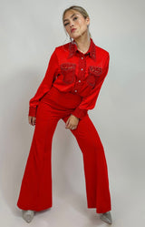 Pantalon Rojo Sastre