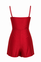 Jumper De Tirantes Rojo