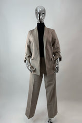 Set Blazer y Pantalon Sastre Beige