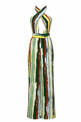 Romper con Moño Estampado de Colores