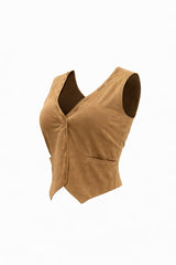Chaleco Velvet Camel