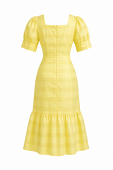Vestido Midi Amarillo