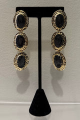 Aretes Moonlight Tears Gris