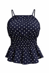 Blusa Polka Dots Azul