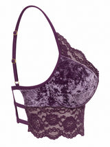 Bralette Velvet Lilac