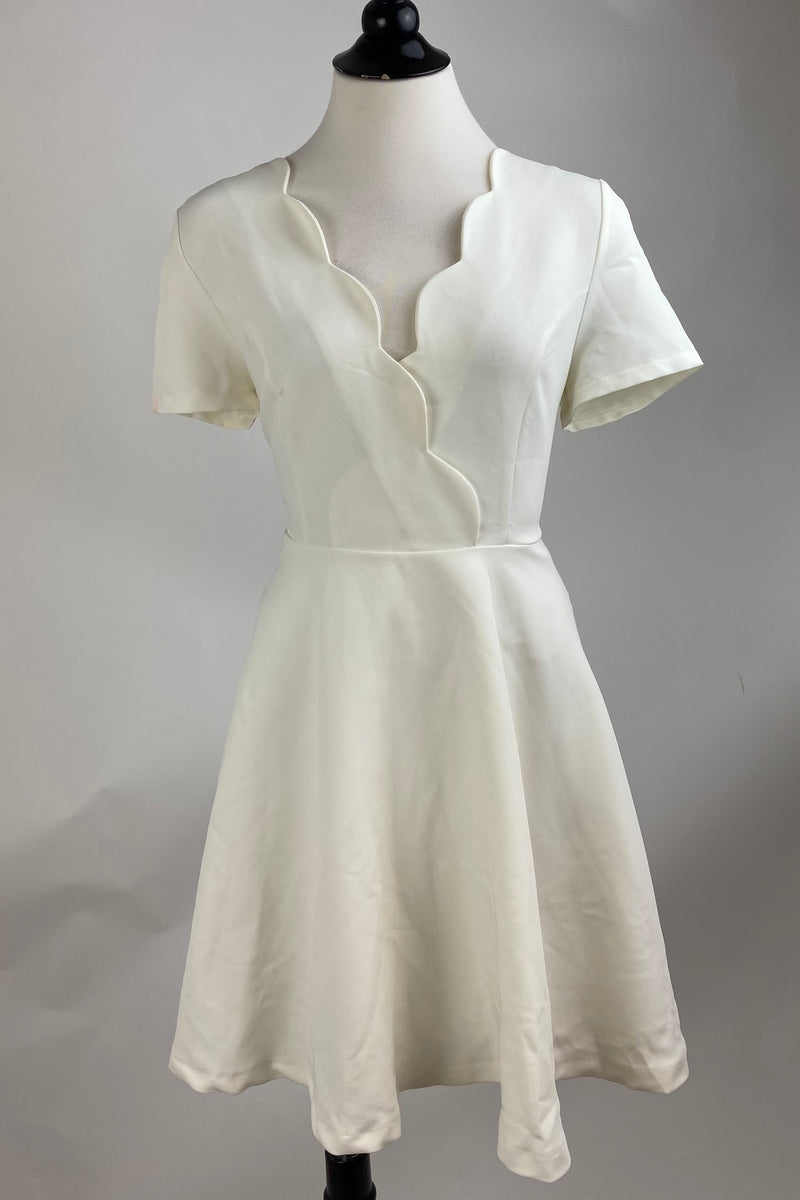 Vestido Blanco Corte A