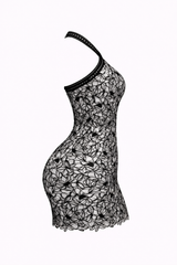 Vestido Negro Hombros Descubiertos