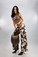 Top Corrugado Vinipiel Café