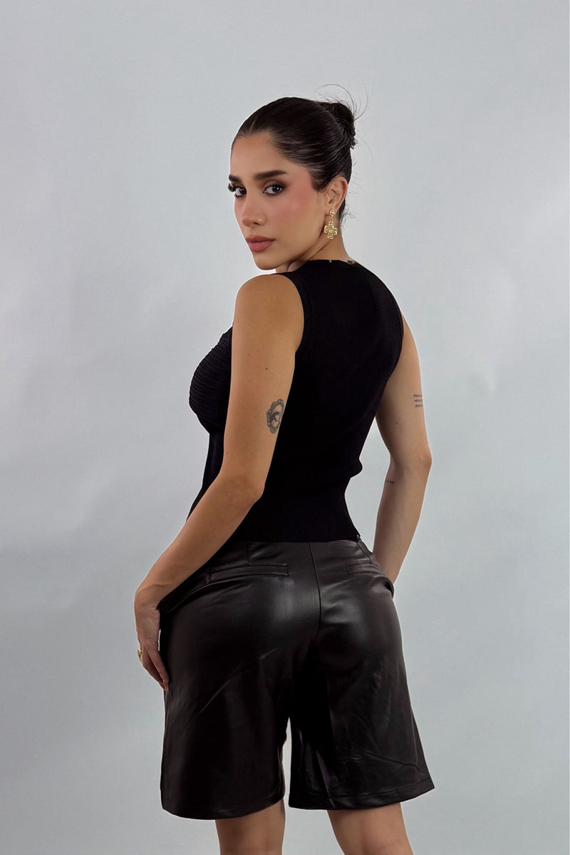 Biker Vinipiel Negro
