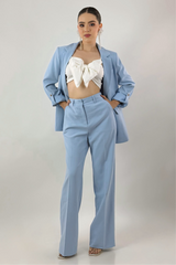 Set Blazer y Pantalon Sastre Azul