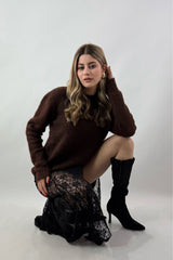 Sweater Tela Lana Cafe