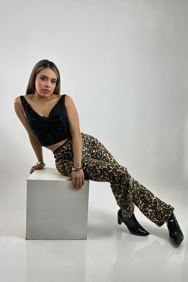 Pantalon Animal Print