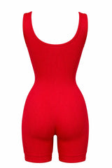 Jumper Basico de Short Rojo