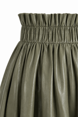 Falda Verde Vinipiel