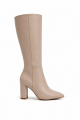 Botas Lisas Beige
