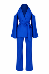 Romper Azul Con Blazer
