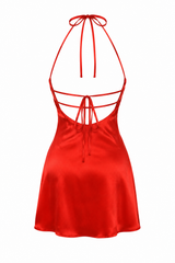 Vestido Scarlet Satín