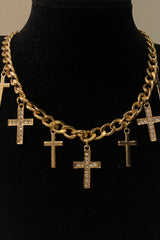 Collar Cruz Golden