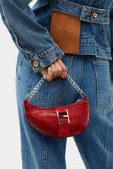 Bolsa Vinipiel con Cadena Roja