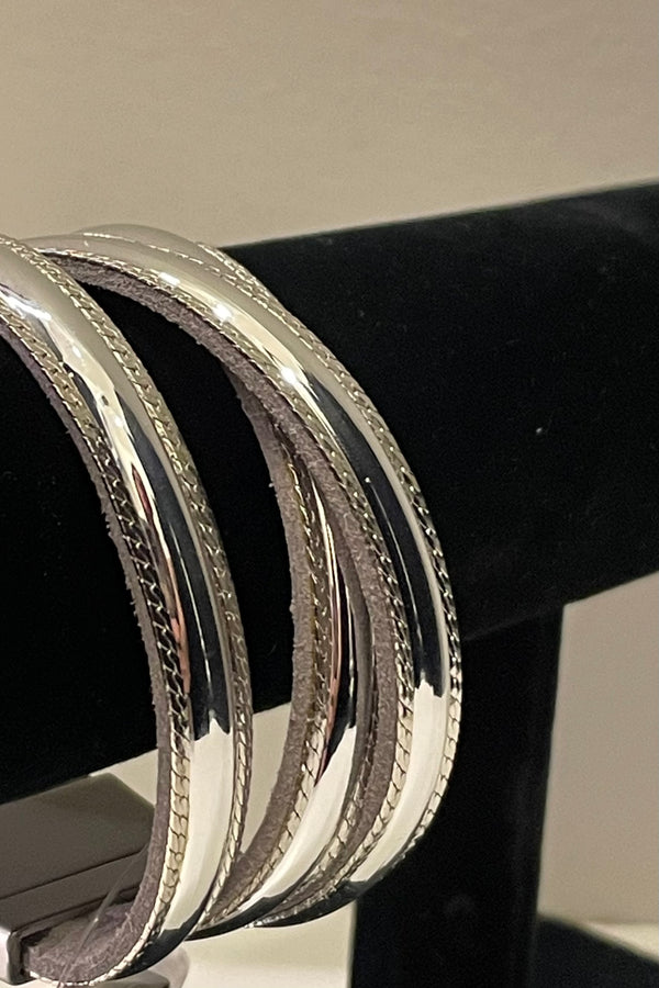 Pulsera Intertwined Silver