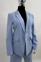 Set Blazer y Pantalon Sastre Azul