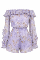 Jumper Lavanda con Olanes