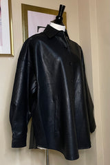 Jacket Vinipiel Negra