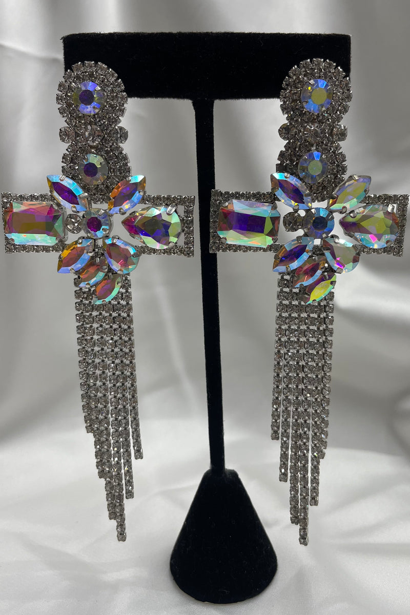 Aretes Cross Silver