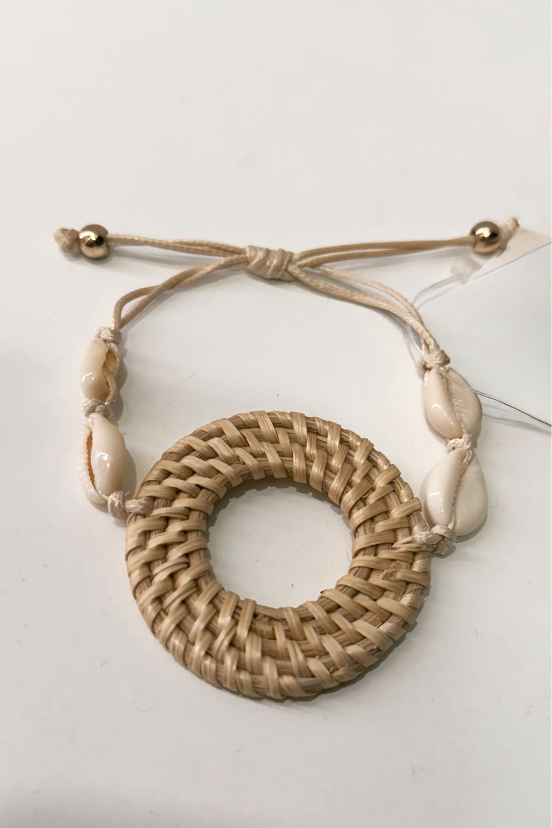 Pulsera Shell Straw
