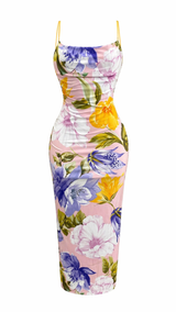 Vestido Midi Floreado