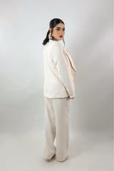 Set Blazer y Pantalon Sastre Beige
