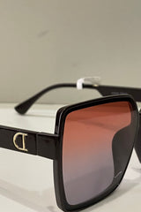 Lente Dupe Dior Cuadrado Cafe