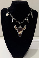 Collar Bronco Plateado