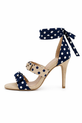 Zapatilla Azul Boleada
