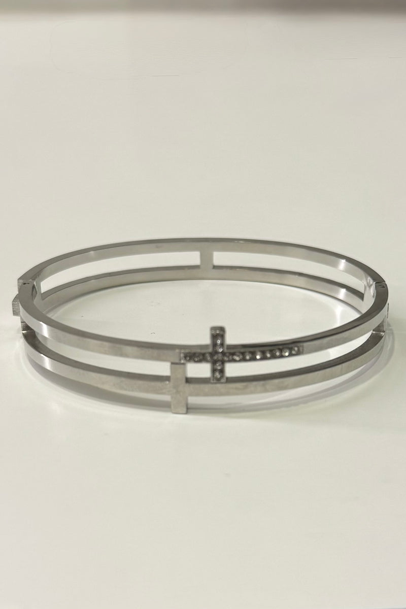 Pulsera Cross Spirit Silver